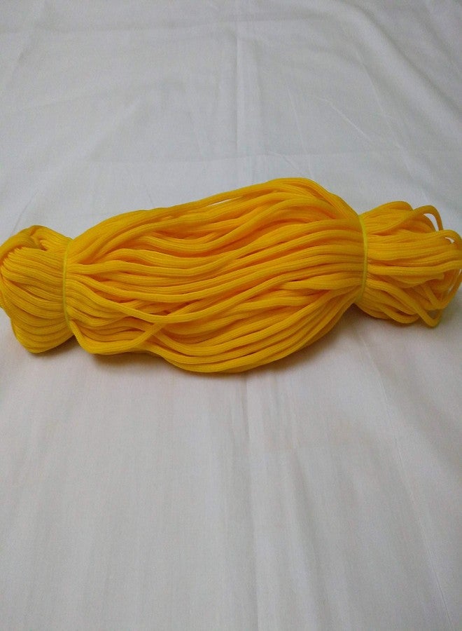 DK Craft Touch Nylon Knot Macrame Beading Braided 4 mm Thread 60 Metre Cord Rope (Mango) - Image 3